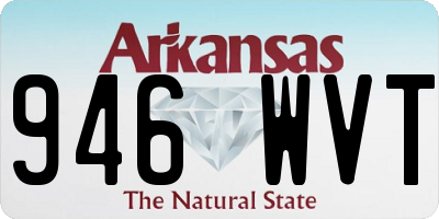 AR license plate 946WVT