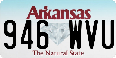 AR license plate 946WVU