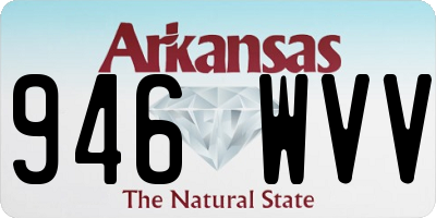 AR license plate 946WVV