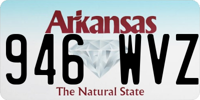 AR license plate 946WVZ