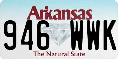 AR license plate 946WWK