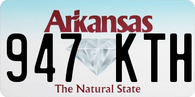 AR license plate 947KTH