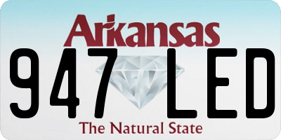 AR license plate 947LED