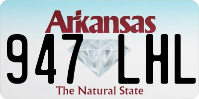 AR license plate 947LHL