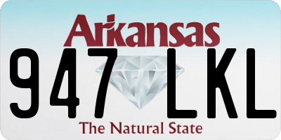 AR license plate 947LKL