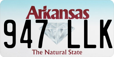 AR license plate 947LLK