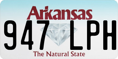 AR license plate 947LPH
