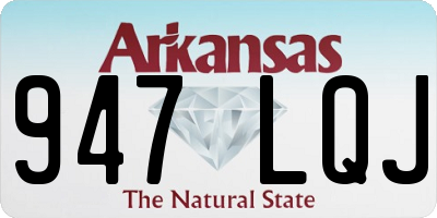 AR license plate 947LQJ