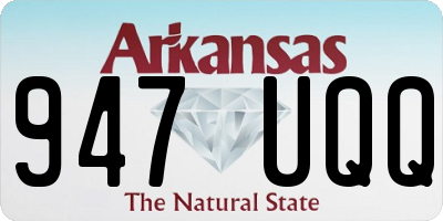 AR license plate 947UQQ