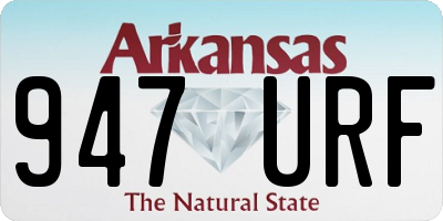 AR license plate 947URF