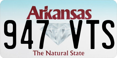 AR license plate 947VTS