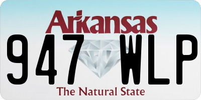 AR license plate 947WLP