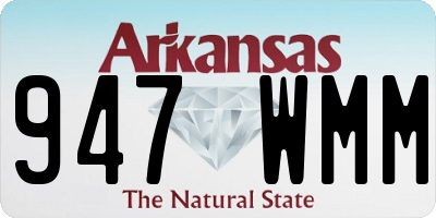 AR license plate 947WMM