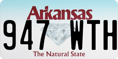 AR license plate 947WTH