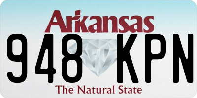 AR license plate 948KPN