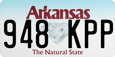 AR license plate 948KPP