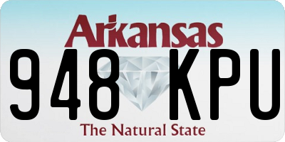 AR license plate 948KPU