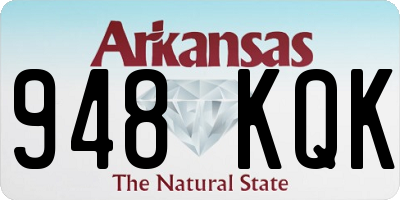 AR license plate 948KQK