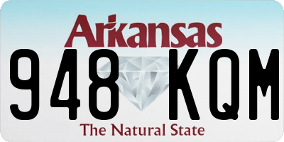 AR license plate 948KQM
