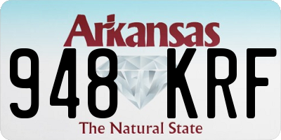 AR license plate 948KRF
