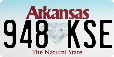AR license plate 948KSE
