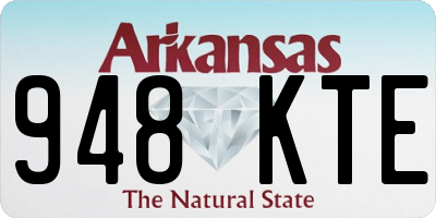 AR license plate 948KTE