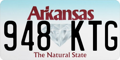 AR license plate 948KTG