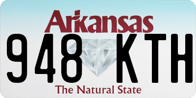 AR license plate 948KTH
