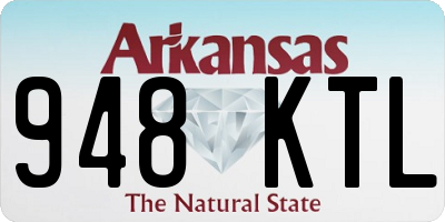 AR license plate 948KTL