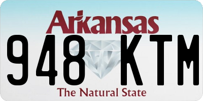 AR license plate 948KTM