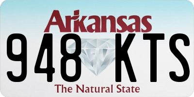 AR license plate 948KTS