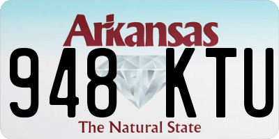 AR license plate 948KTU