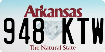AR license plate 948KTW