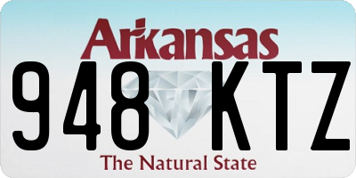 AR license plate 948KTZ