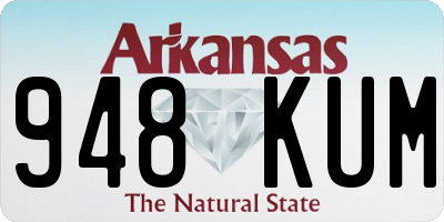 AR license plate 948KUM