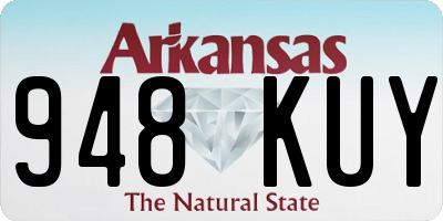 AR license plate 948KUY