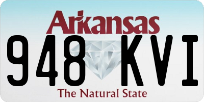 AR license plate 948KVI