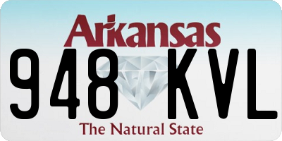 AR license plate 948KVL