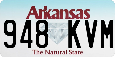 AR license plate 948KVM