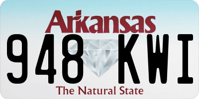 AR license plate 948KWI