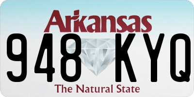 AR license plate 948KYQ