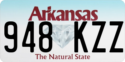 AR license plate 948KZZ