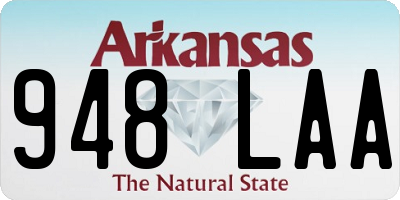 AR license plate 948LAA
