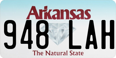 AR license plate 948LAH