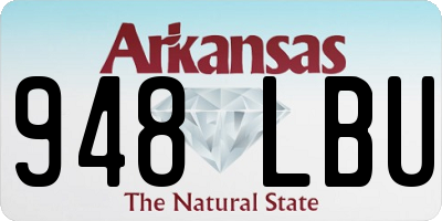 AR license plate 948LBU