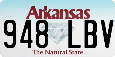 AR license plate 948LBV