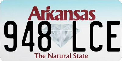 AR license plate 948LCE