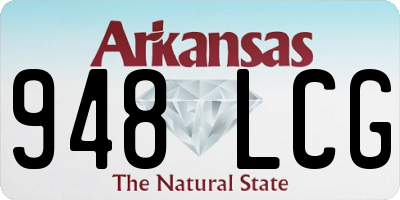AR license plate 948LCG