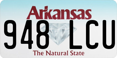 AR license plate 948LCU