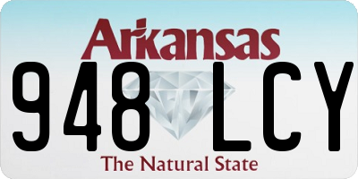 AR license plate 948LCY